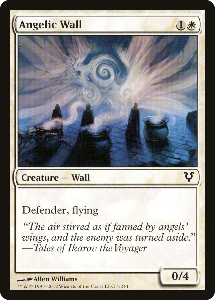 Angelic Wall (4) (Avacyn Restored)