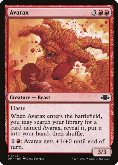 Avarax (112) (Dominaria Remastered)