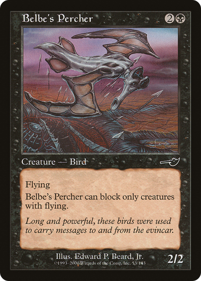 Belbe's Percher (53) (Nemesis)