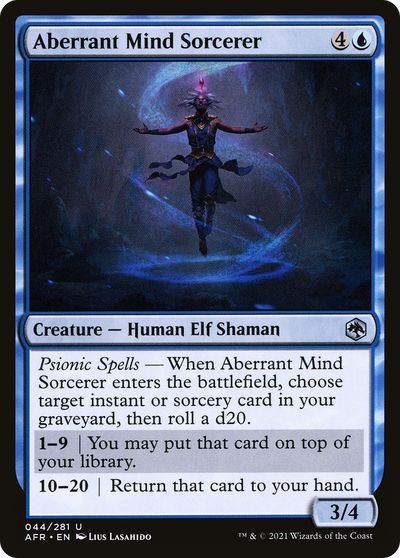 Aberrant Mind Sorcerer (44) (Adventures in the Forgotten Realms)