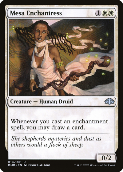 Mesa Enchantress (DMR-014) - Dominaria Remastered