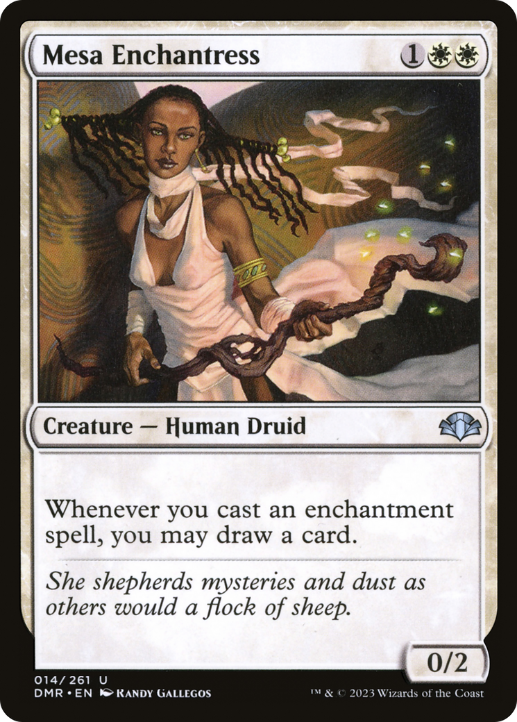 Mesa Enchantress (DMR-014) - Dominaria Remastered