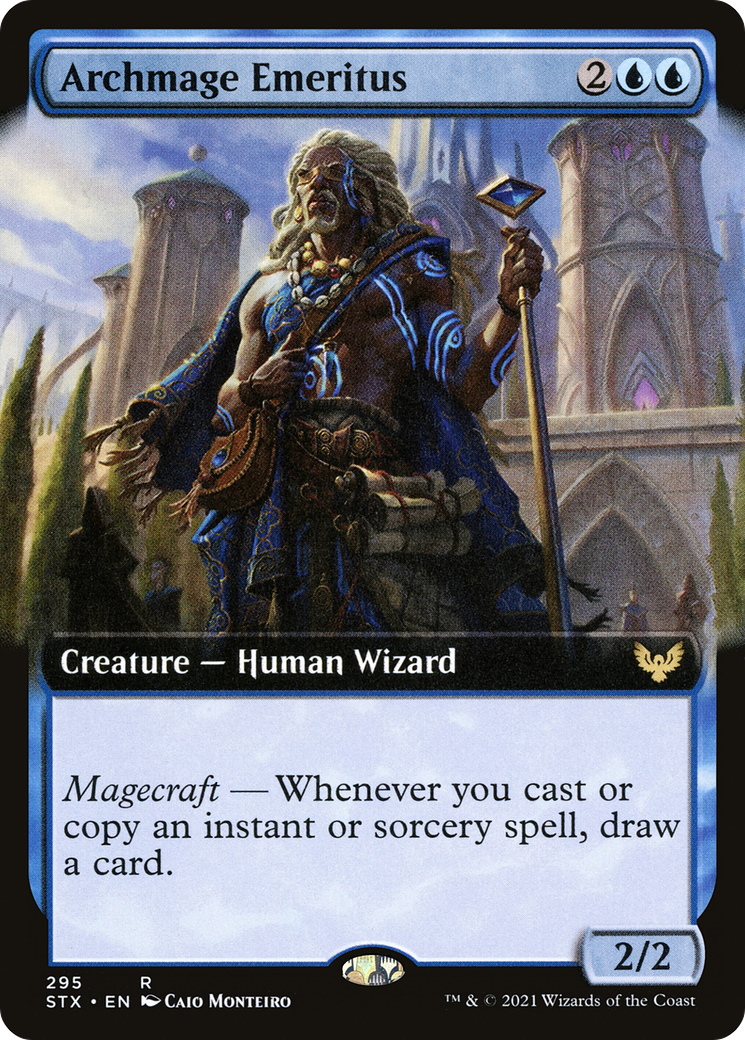 Archmage Emeritus (Extended Art) (295) (Strixhaven: School of Mages)