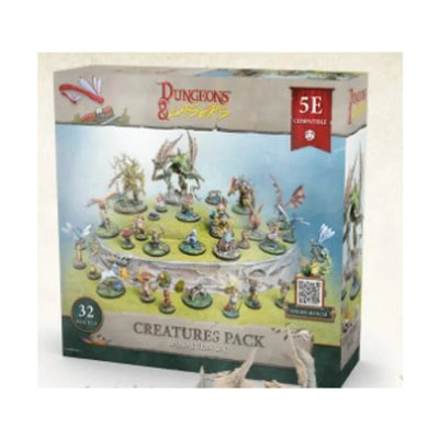 Dungeons & Lasers: Creatures Pack Miniatures Set