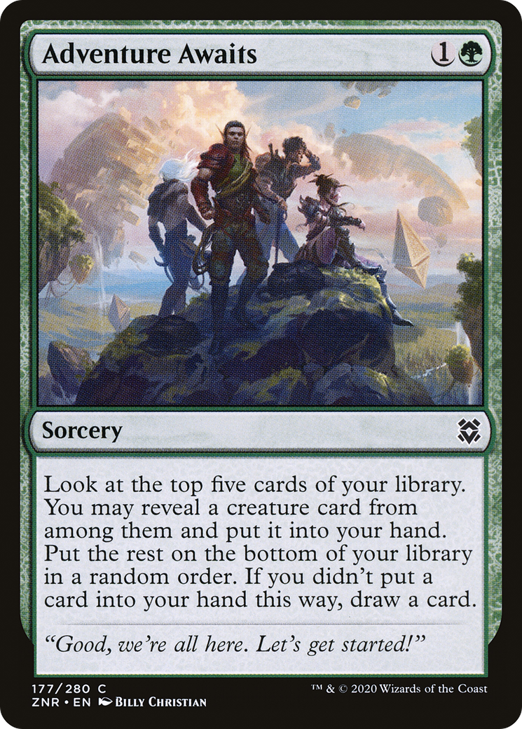 Adventure Awaits (177) (Zendikar Rising)