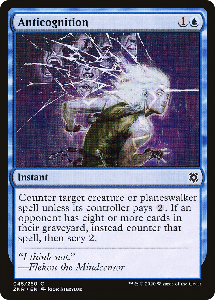 Anticognition (45) (Zendikar Rising)
