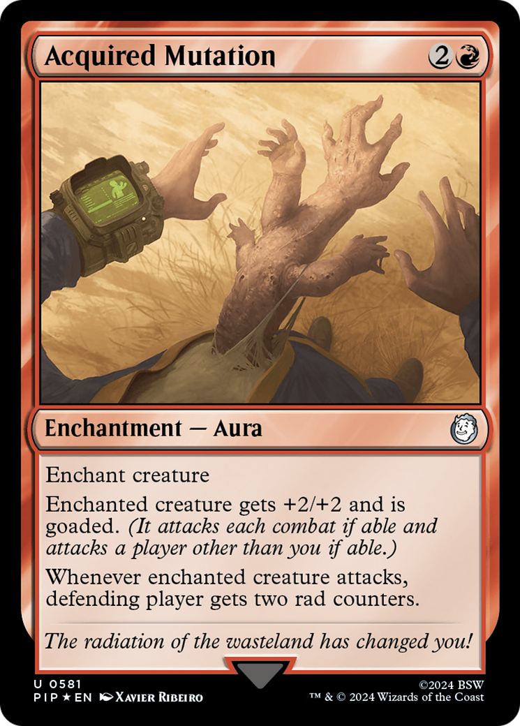 Acquired Mutation (Surge Foil) (581) (Universes Beyond: Fallout)