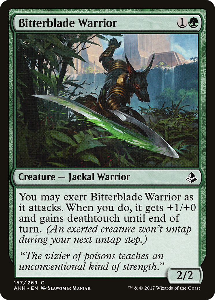 Bitterblade Warrior (157) (Amonkhet)