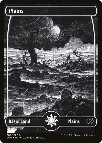 Plains (VOW-268) - Innistrad: Crimson Vow: (Showcase) Foil