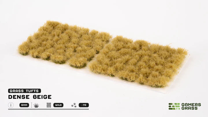 Gamers Grass - Dense Beige 6mm (wild)