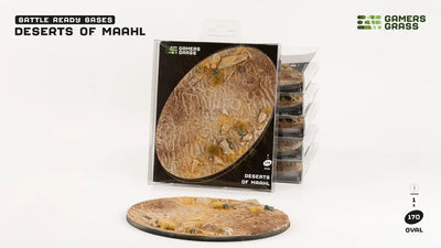 GamersGrass - Bases - Deserts of Maahl 170mm - Oval