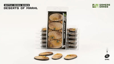 Deserts of Maahl Bases, Oval 60mm (x4)