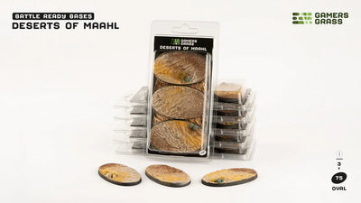 GamersGrass - Bases - Deserts of Maahl 75mm - Oval