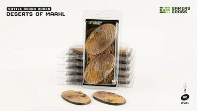 GamersGrass - Bases - Deserts of Maahl 90mm - Oval