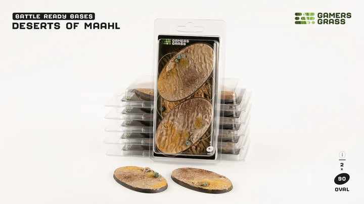 GamersGrass - Bases - Deserts of Maahl 90mm - Oval