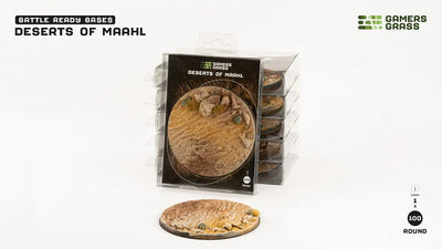 GamersGrass - Bases - Deserts of Maahl 100mm - Round