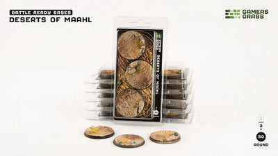 GamersGrass - Bases - Deserts of Maahl 50mm - Round
