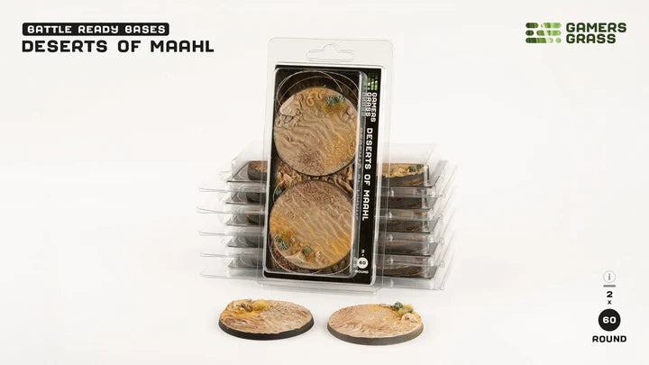 GamersGrass - Bases - Deserts of Maahl 60mm - Oval