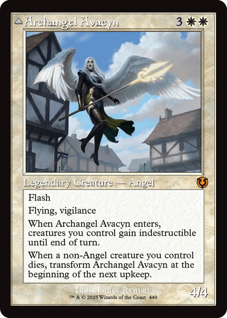 Archangel Avacyn (Retro Frame) (449) (Innistrad Remastered)