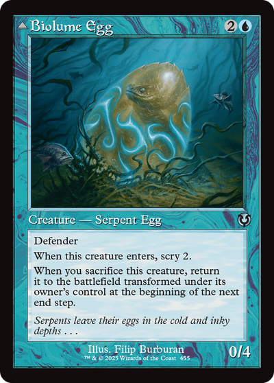 Biolume Egg (Retro Frame) (455) (Innistrad Remastered)