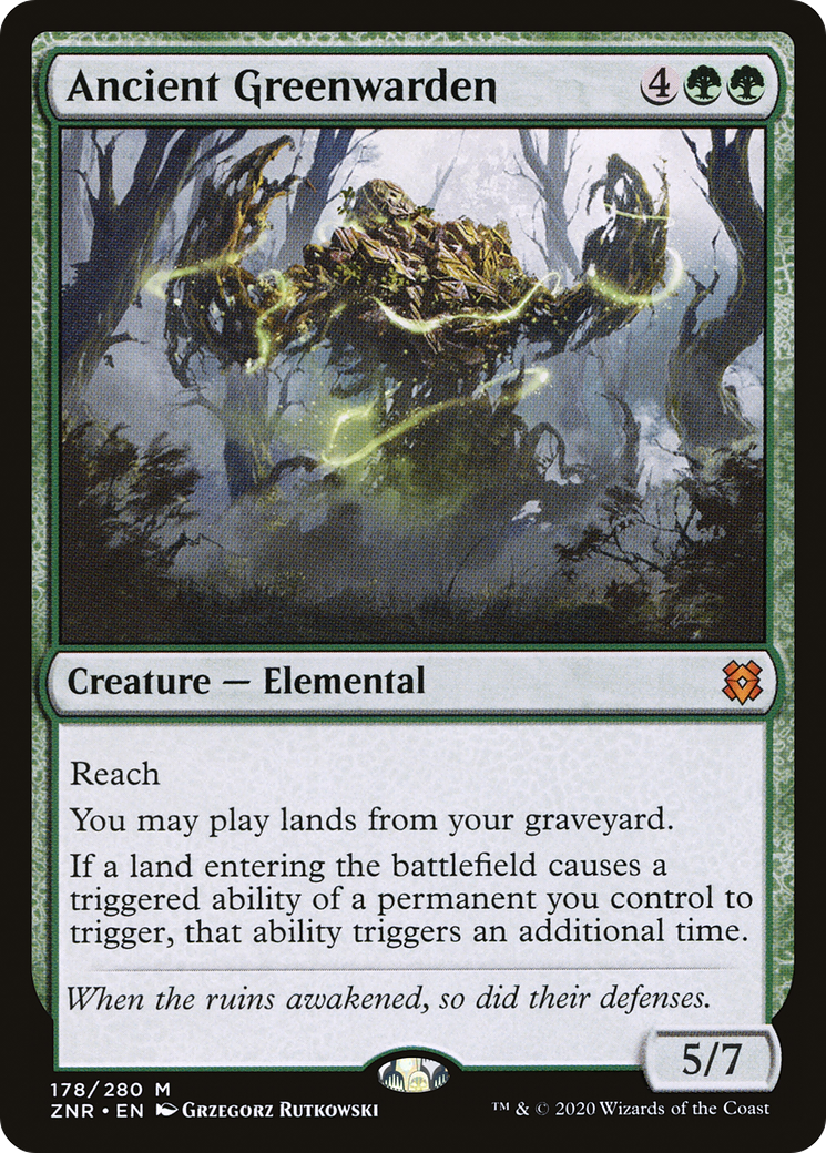 Ancient Greenwarden (178) (Zendikar Rising)