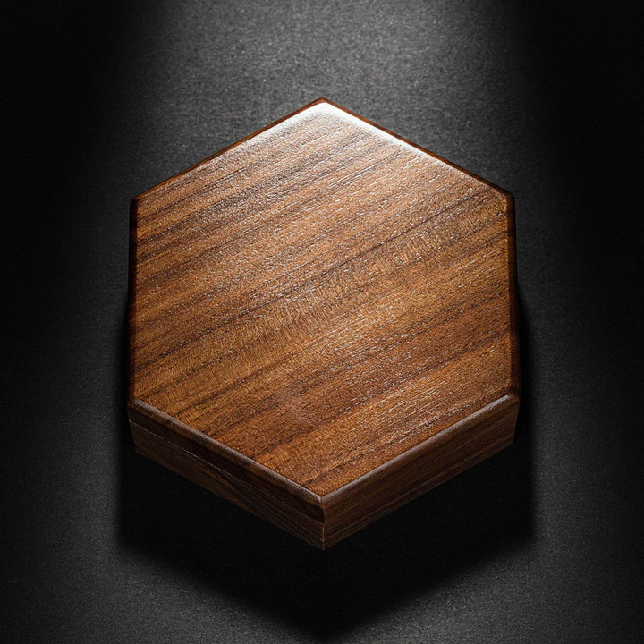 Wooden Hex-Dice Box
