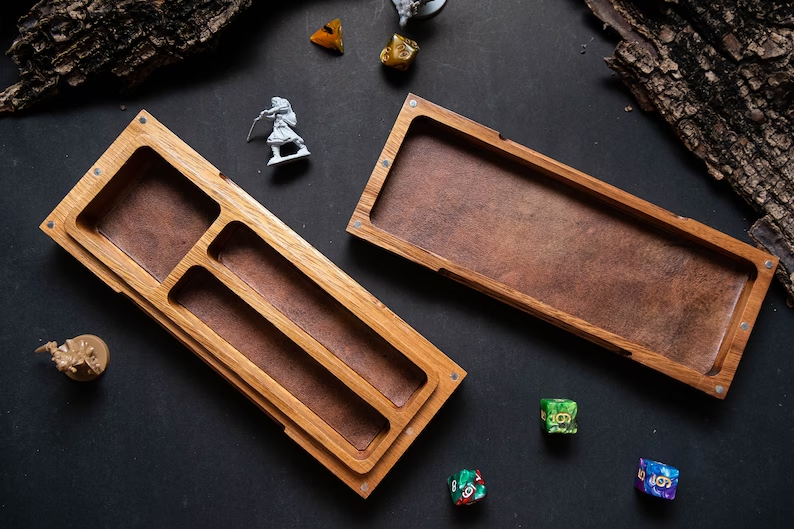 Mortenheimer's Wooden Dice Box