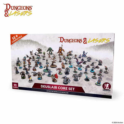 DUNGEONS AND LASERS: MINIATURES: DEUSLAIR: CORE SET