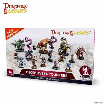 DUNGEONS AND LASERS: MINIATURES: DEUSLAIR: DECEPTIVE ENCOUNTERS