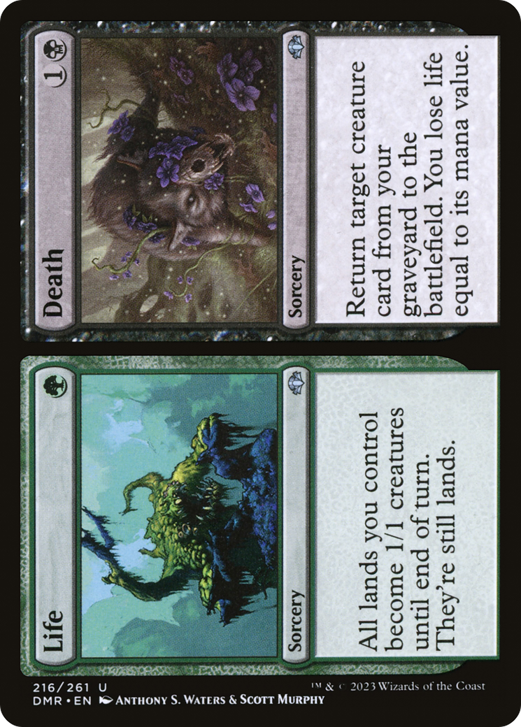 Life // Death (DMR-216) - Dominaria Remastered