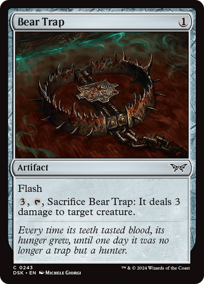 Bear Trap (243) (Duskmourn: House of Horror)