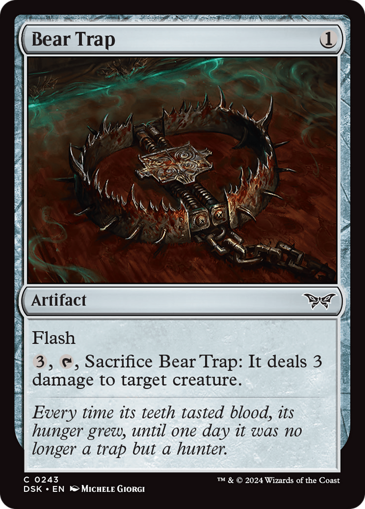 Bear Trap (243) (Duskmourn: House of Horror)