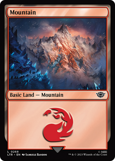 Mountain (LTR-268) - The Lord of the Rings: Tales of Middle-earth