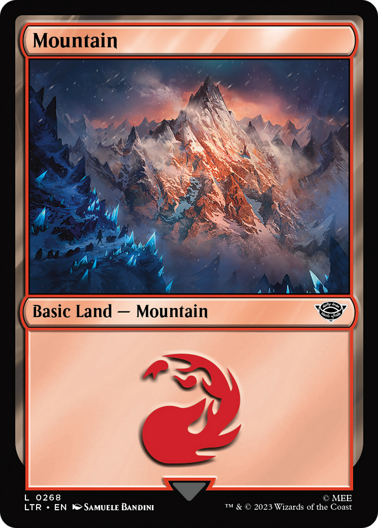 Mountain (LTR-268) - The Lord of the Rings: Tales of Middle-earth