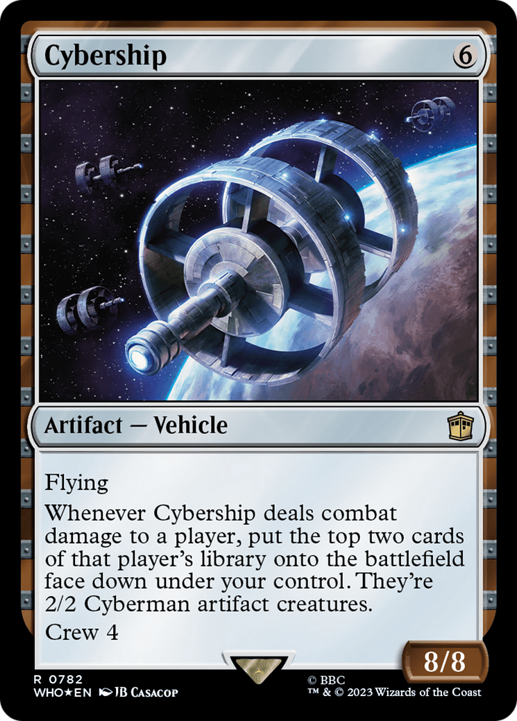 Cybership (WHO-782) - Doctor Who Foil
