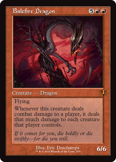 Balefire Dragon (Retro Frame) (479) (Innistrad Remastered)