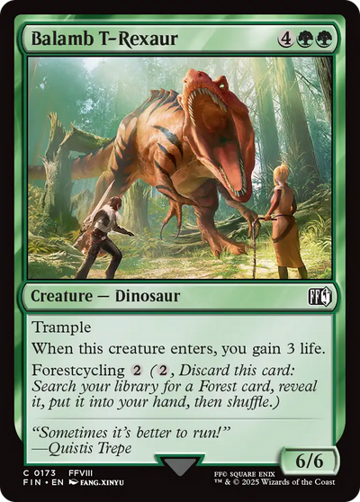 Balamb T-Rexaur (173) (FINAL FANTASY)