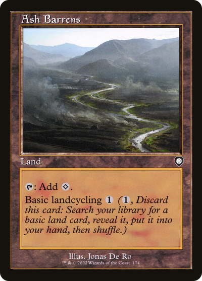 Ash Barrens (BRC-174) - The Brothers' War Commander