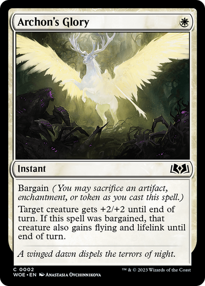 Archon's Glory (2) (Wilds of Eldraine)