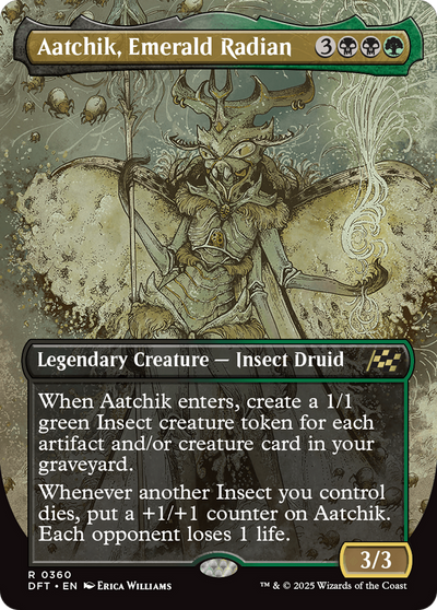Aatchik, Emerald Radian (Borderless) (360) (Aetherdrift)