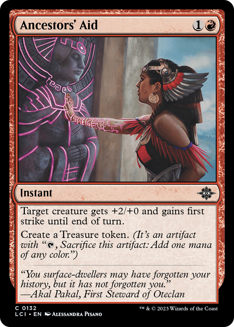 Ancestors' Aid (132) (The Lost Caverns of Ixalan)