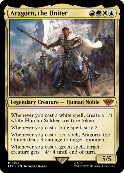Aragorn, the Uniter (192) (Universes Beyond: The Lord of the Rings: Tales of Middle-earth)