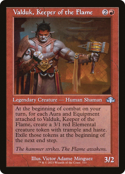 Valduk, Keeper of the Flame (DMR-333) - Dominaria Remastered
