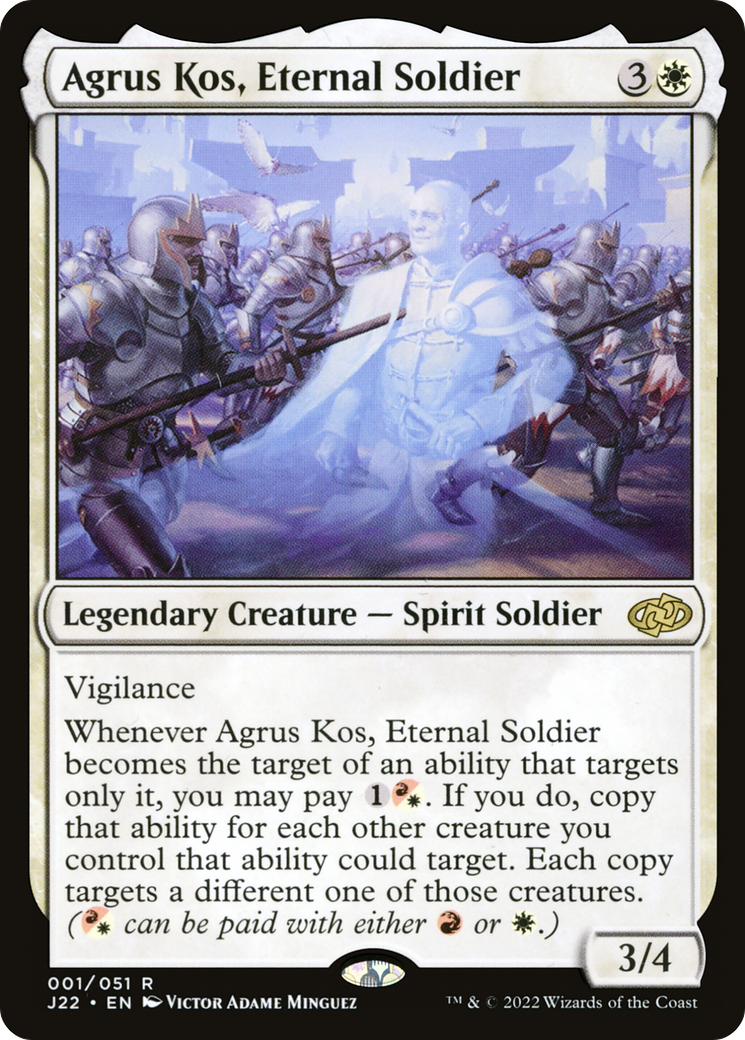 Agrus Kos, Eternal Soldier (1) (Jumpstart 2022)