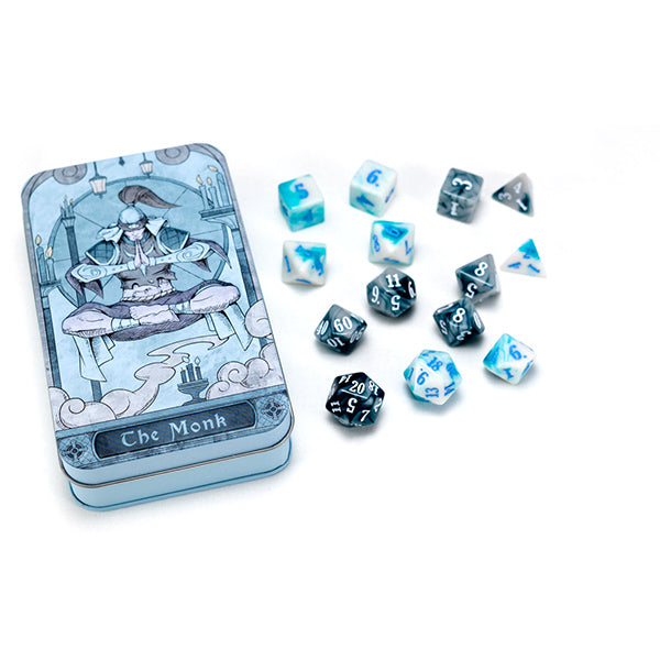 Beadle & Grimm's: Monk Polyhedral Dice Set