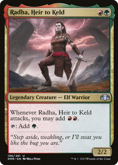 Radha, Heir to Keld (DMR-196) - Dominaria Remastered