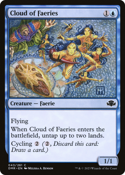 Cloud of Faeries (DMR-043) - Dominaria Remastered