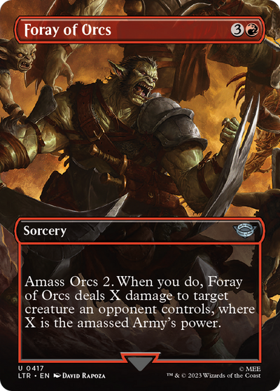 Foray of Orcs (LTR-417) - The Lord of the Rings: Tales of Middle-earth (Borderless)
