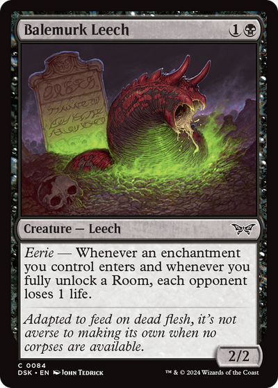 Balemurk Leech (84) (Duskmourn: House of Horror)