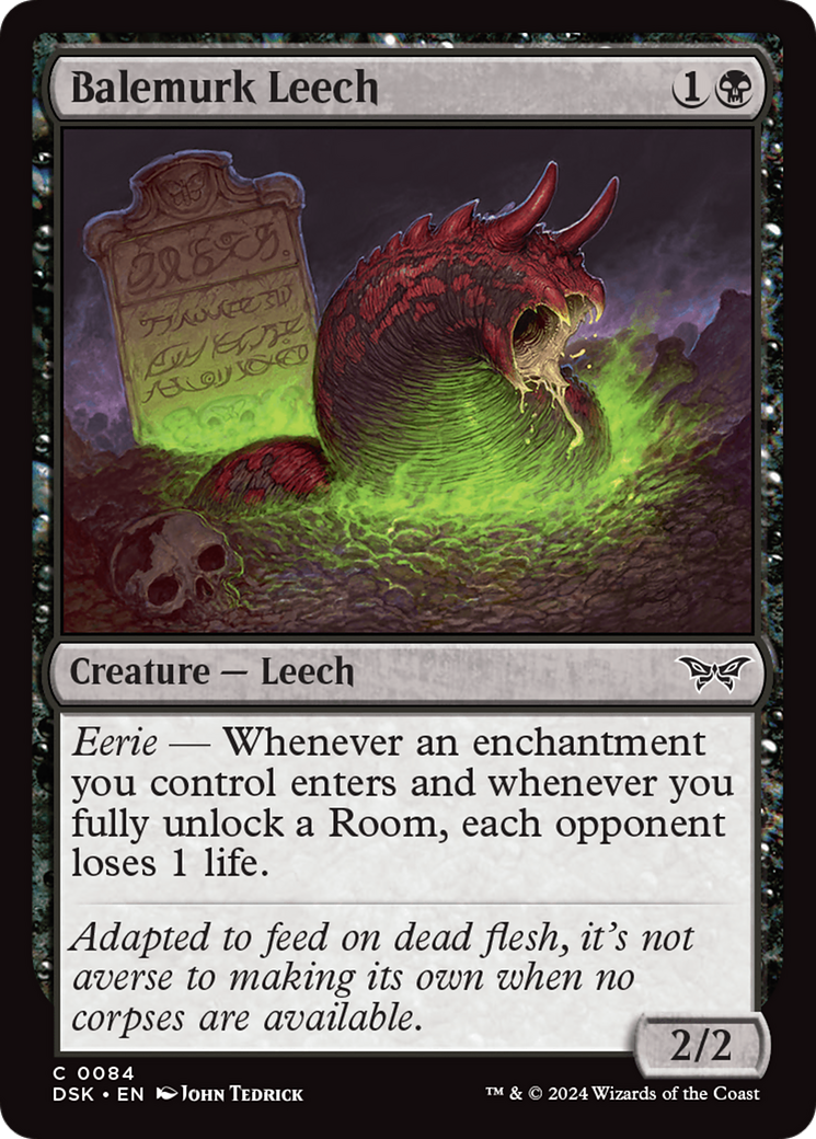 Balemurk Leech (84) (Duskmourn: House of Horror)